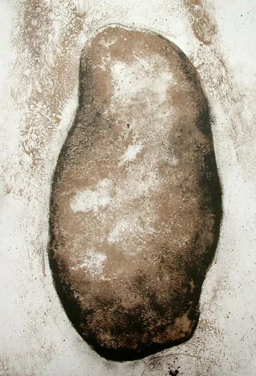 A big potato lithograph